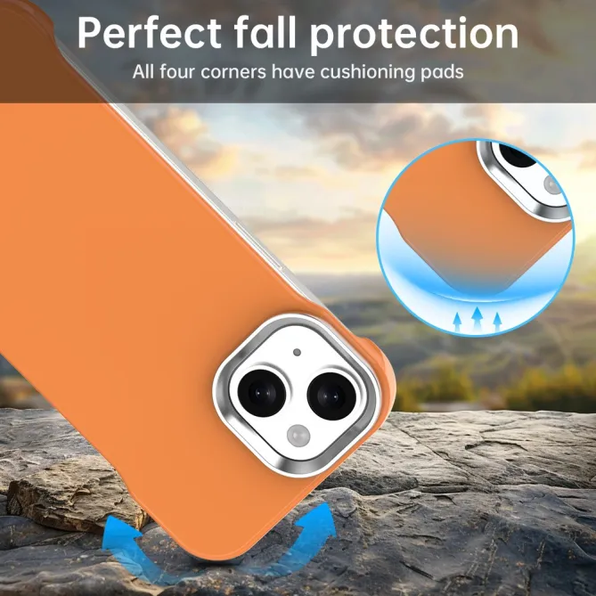 Coque iPhone 15 Ultra-Fine Sans Cadre Coins Renforcés