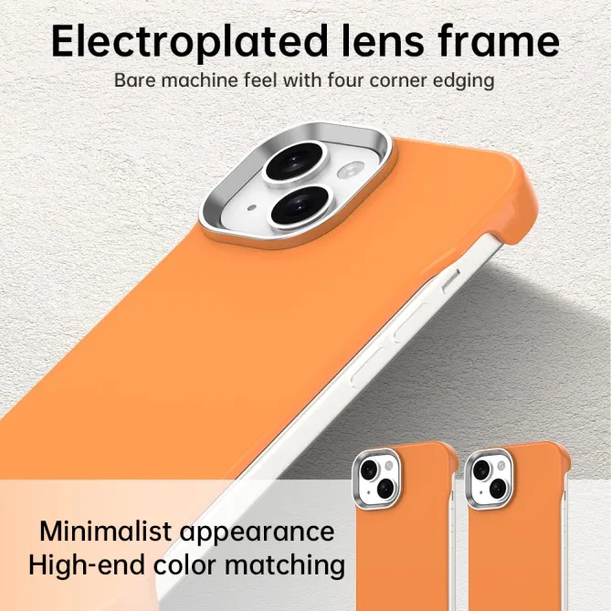 Coque iPhone 15 Ultra-Fine Sans Cadre Coins Renforcés