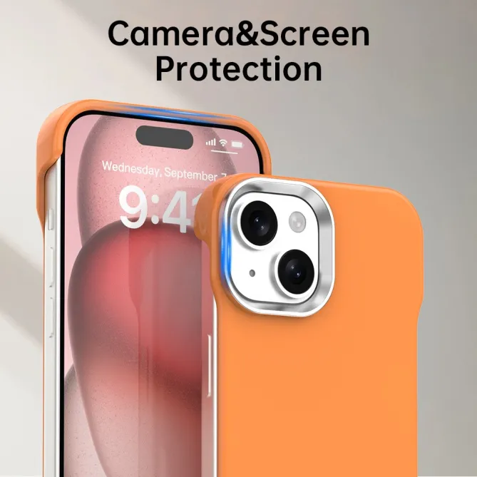 Coque iPhone 15 Ultra-Fine Sans Cadre Coins Renforcés