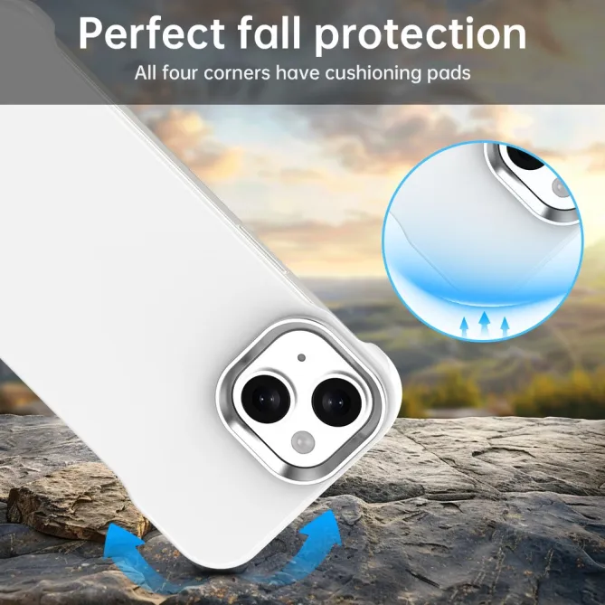 Coque iPhone 15 Ultra-Fine Sans Cadre Coins Renforcés
