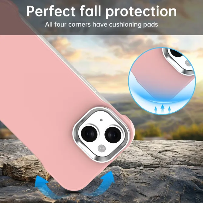 Coque iPhone 15 Ultra-Fine Sans Cadre Coins Renforcés