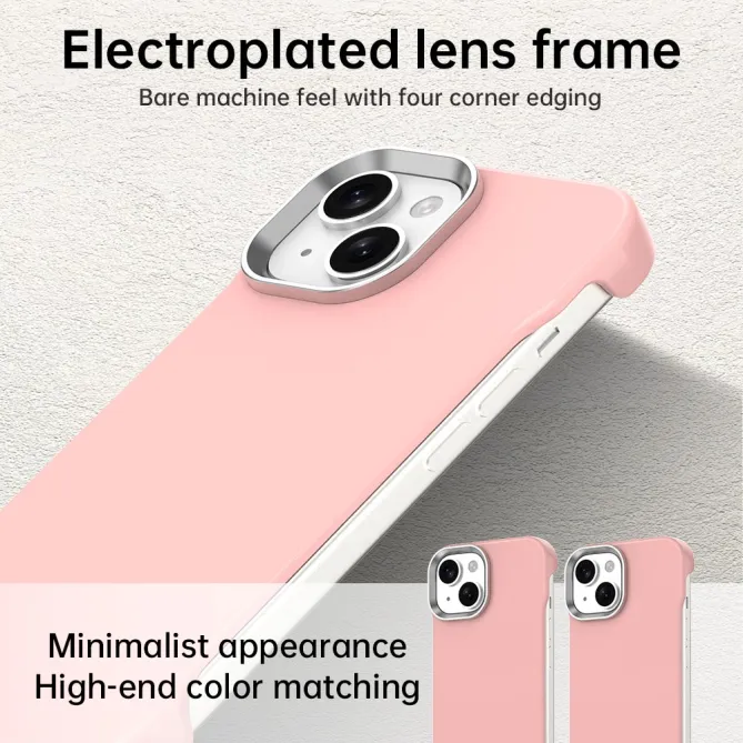 Coque iPhone 15 Ultra-Fine Sans Cadre Coins Renforcés