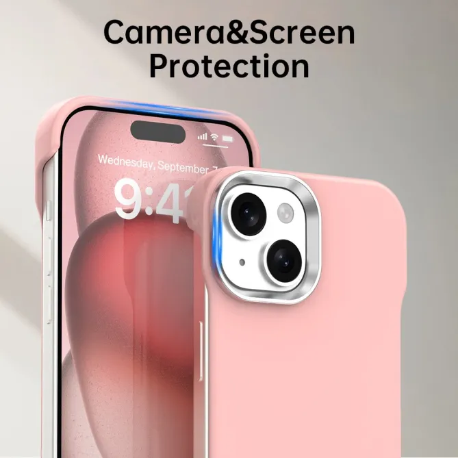 Coque iPhone 15 Ultra-Fine Sans Cadre Coins Renforcés