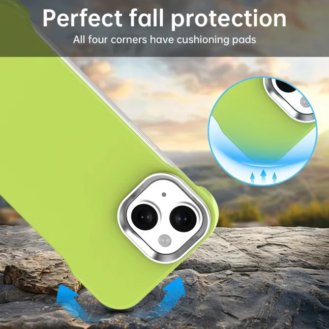 Coque iPhone 15 Ultra-Fine Sans Cadre Coins Renforcés