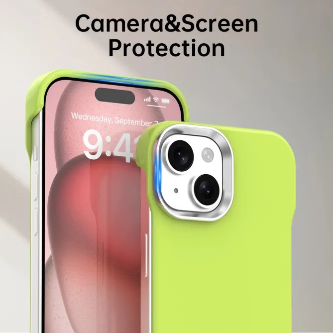 Coque iPhone 15 Ultra-Fine Sans Cadre Coins Renforcés