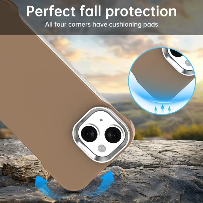 Coque iPhone 15 Ultra-Fine Sans Cadre Coins Renforcés