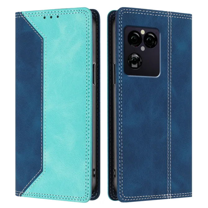Housse Sony Xperia 1 VIII Simili Cuir Bicolore Porte-Cartes