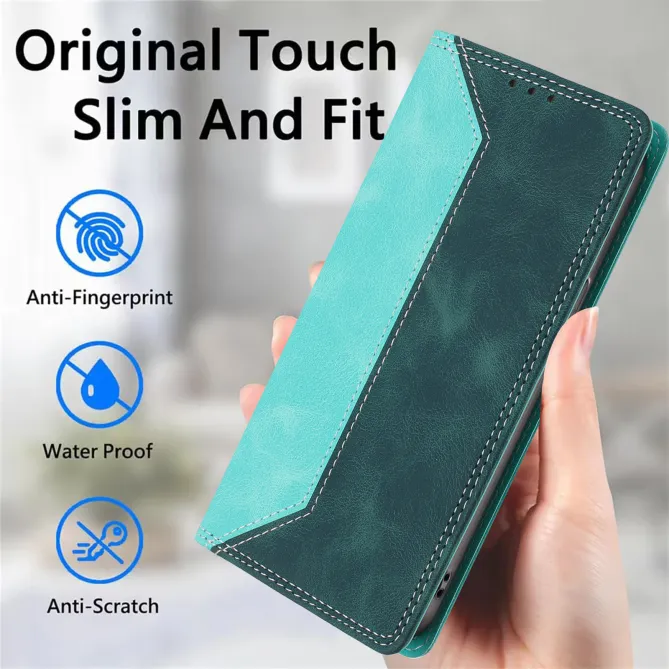 Housse Sony Xperia 1 VIII Simili Cuir Bicolore Porte-Cartes