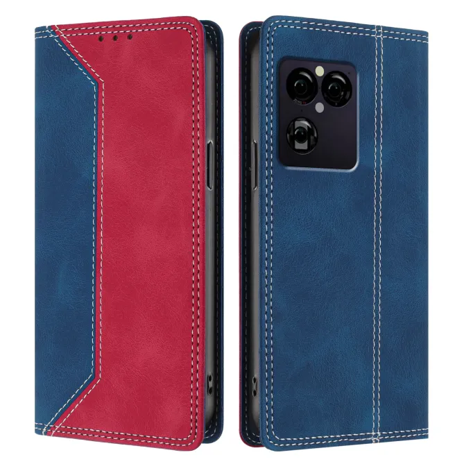 Housse Sony Xperia 1 VIII Simili Cuir Bicolore Porte-Cartes