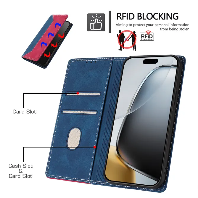Housse Sony Xperia 1 VIII Simili Cuir Bicolore Porte-Cartes