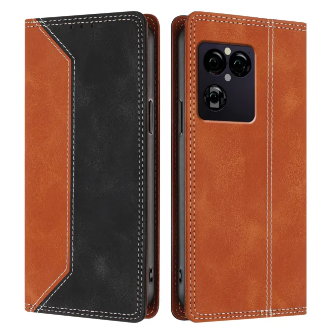 Housse Sony Xperia 1 VIII Simili Cuir Bicolore Porte-Cartes