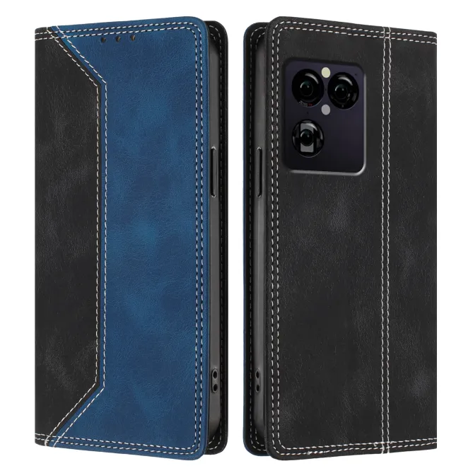 Housse Sony Xperia 1 VIII Simili Cuir Bicolore Porte-Cartes