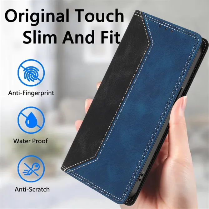 Housse Sony Xperia 1 VIII Simili Cuir Bicolore Porte-Cartes