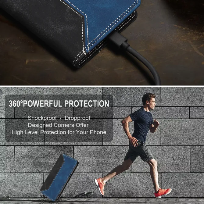 Housse Sony Xperia 1 VIII Simili Cuir Bicolore Porte-Cartes