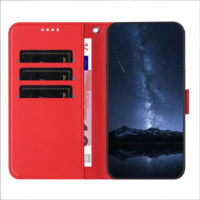 Housse Sony Xperia 1 VIII Simili Cuir Lisse Support Dragonne
