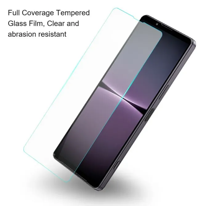 Verre Trempé Sony Xperia 1 VIII 9H 2.5D Bords Arrondis Transparent