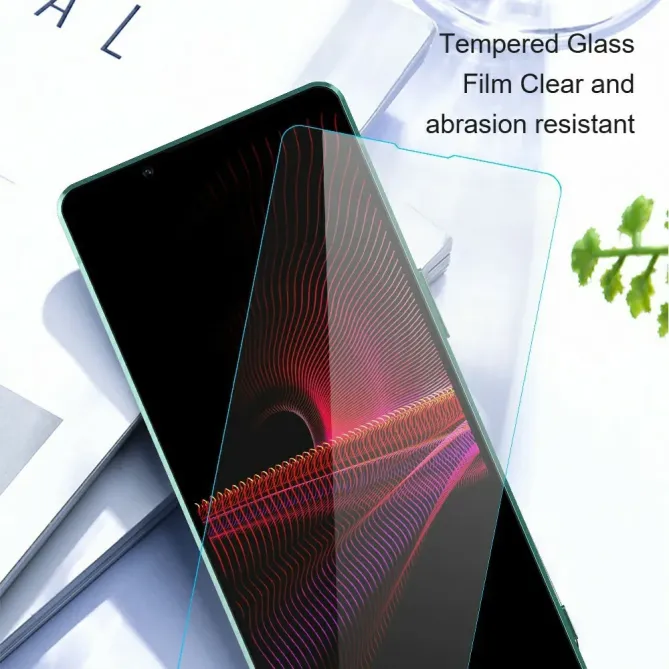 Verre Trempé Sony Xperia 1 VIII 9H 2.5D Bords Arrondis Transparent