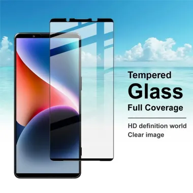 Verre Trempé Sony Xperia 1 VIII Pleine Surface Contour Noir