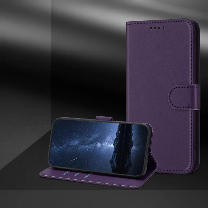 Housse Sony Xperia 1 VIII Simili Cuir Lisse Support Dragonne