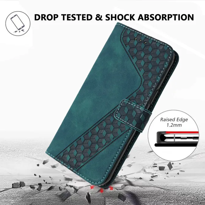 Housse Sony Xperia 1 VIII Motif Cubes Gaufré Support