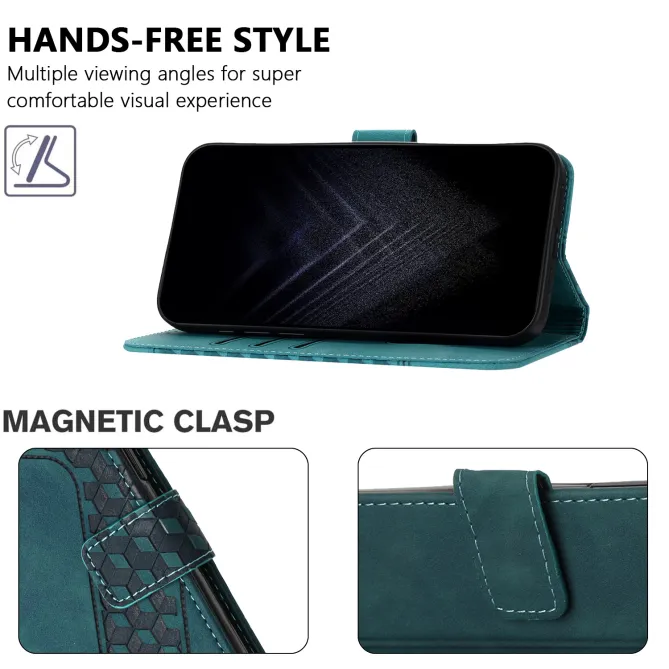 Housse Sony Xperia 1 VIII Motif Cubes Gaufré Support