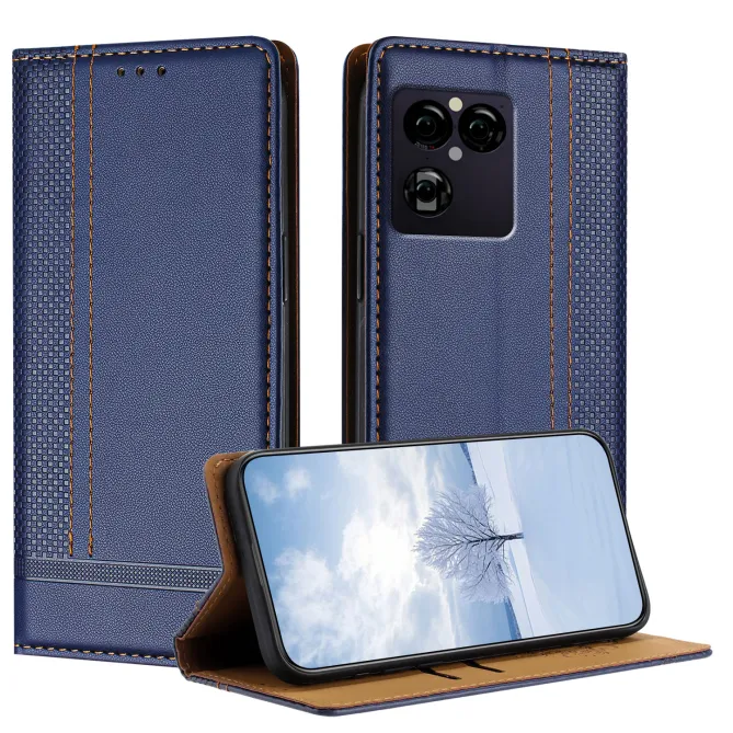 Housse Sony Xperia 1 VIII Lignes Structurées Porte-Cartes Support