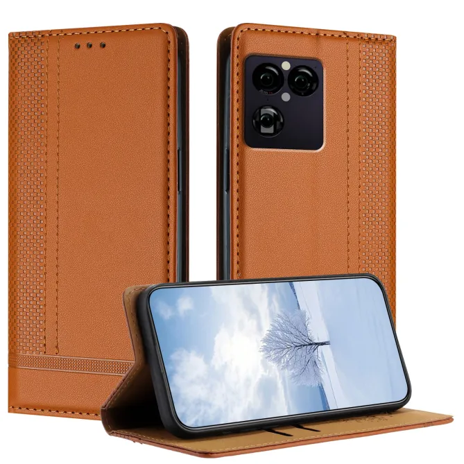 Housse Sony Xperia 1 VIII Lignes Structurées Porte-Cartes Support