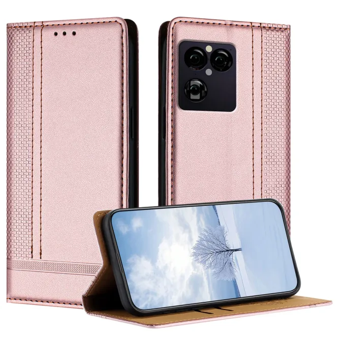 Housse Sony Xperia 1 VIII Lignes Structurées Porte-Cartes Support
