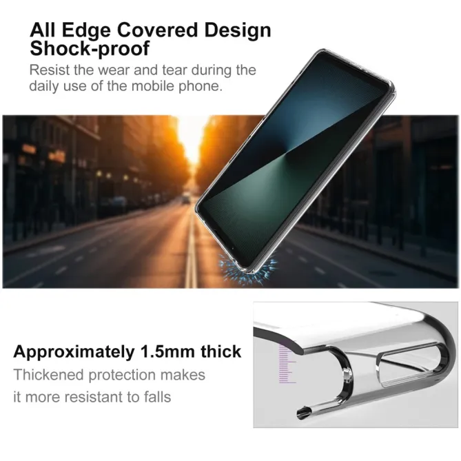 Coque Sony Xperia 1 VIII UX-10 Series Transparente