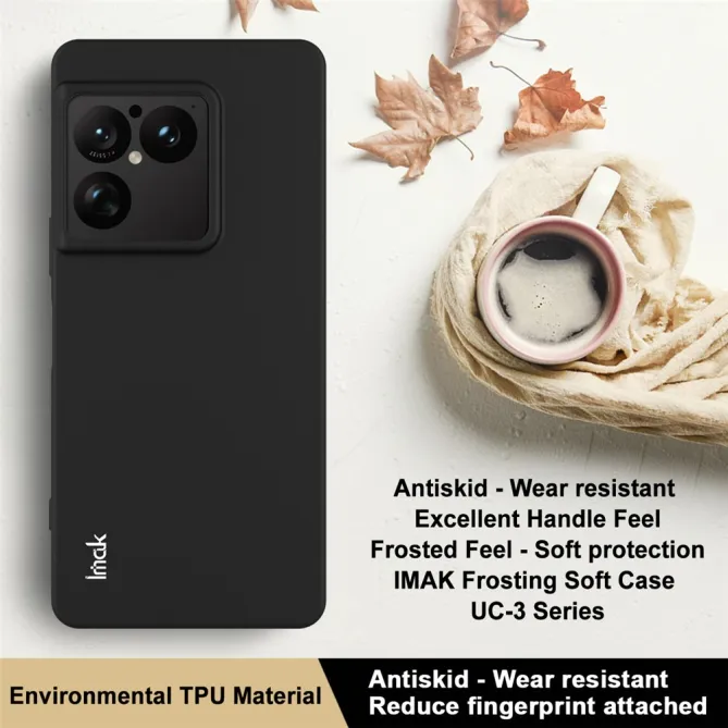 Coque Sony Xperia 1 VIII Imak finition mat - Noir