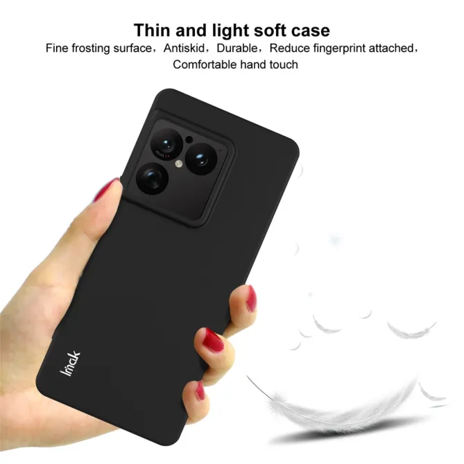 Coque Sony Xperia 1 VIII Imak finition mat - Noir