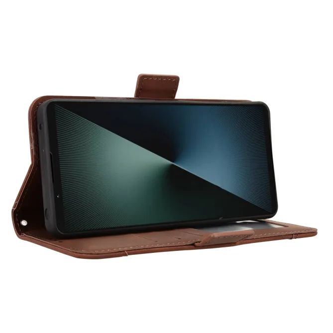Housse Sony Xperia 1 VIII Premium avec Porte Cartes