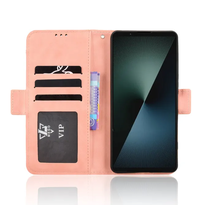 Housse Sony Xperia 1 VIII Premium avec Porte Cartes