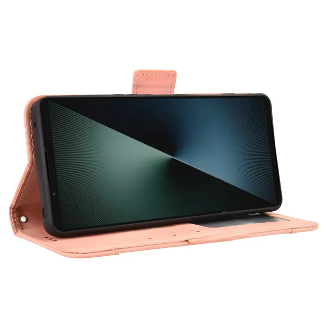 Housse Sony Xperia 1 VIII Premium avec Porte Cartes