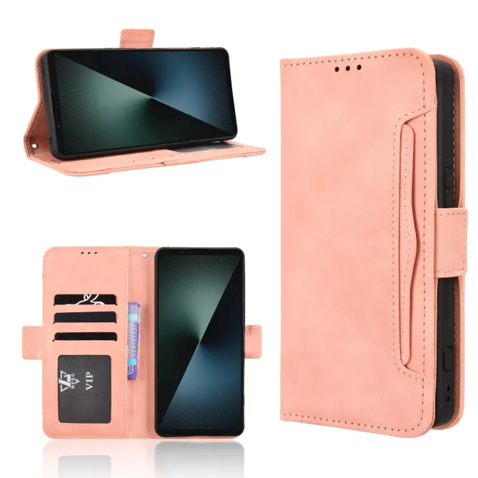 Housse Sony Xperia 1 VIII Premium avec Porte Cartes