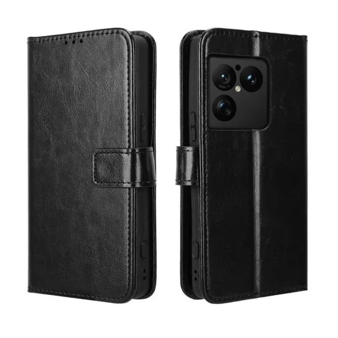 Housse Sony Xperia 1 VIII Portefeuille Effet Cuir Patiné