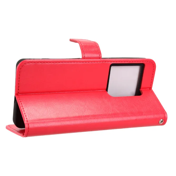 Housse Sony Xperia 1 VIII Portefeuille Effet Cuir Patiné