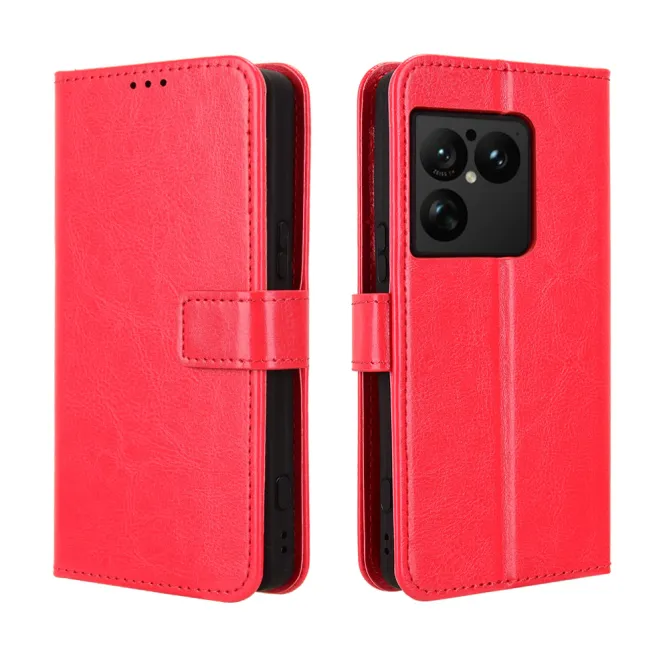 Housse Sony Xperia 1 VIII Portefeuille Effet Cuir Patiné