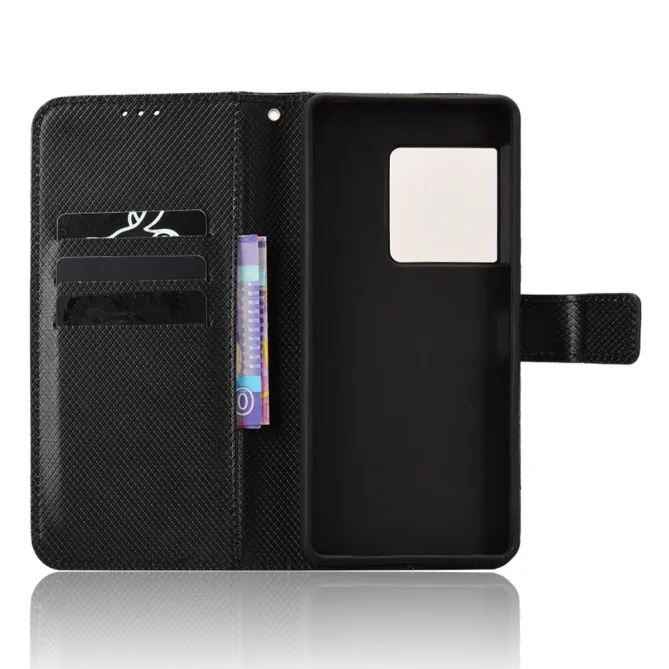 Housse Sony Xperia 1 VIII Texture Diamant avec Lanière