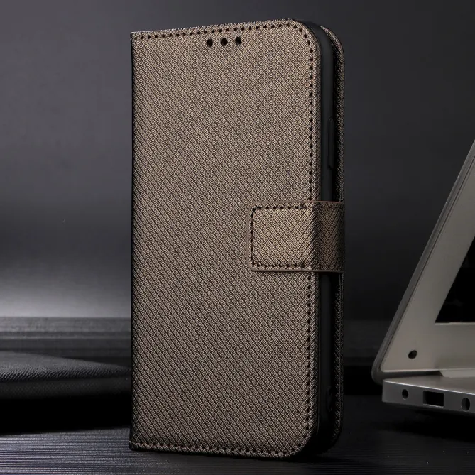 Housse Sony Xperia 1 VIII Texture Diamant avec Lanière