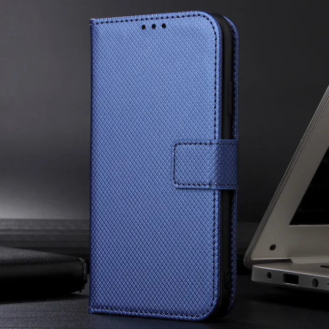Housse Sony Xperia 1 VIII Texture Diamant avec Lanière