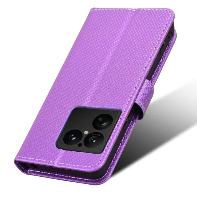 Housse Sony Xperia 1 VIII Texture Diamant avec Lanière