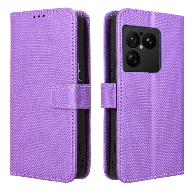 Housse Sony Xperia 1 VIII Texture Diamant avec Lanière