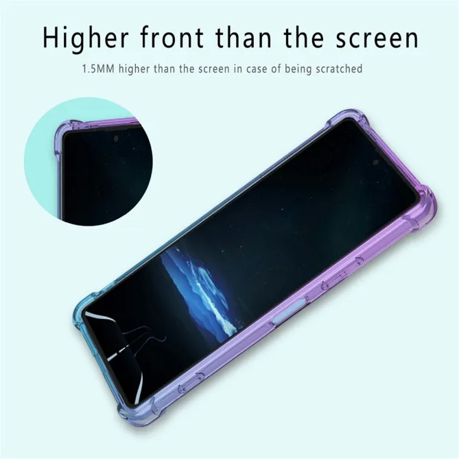 Coque Sony Xperia 1 VIII Dégradé Antichoc Coins Renforcés