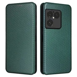 Housse Fibre de Carbone Sony Xperia 1 VIII Simili Cuir Magnétique