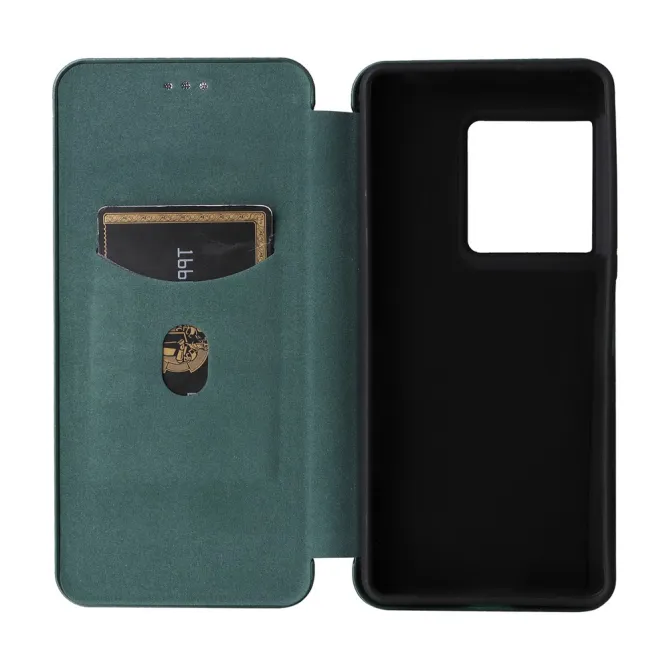 Housse Fibre de Carbone Sony Xperia 1 VIII Simili Cuir Magnétique