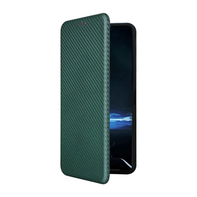 Housse Fibre de Carbone Sony Xperia 1 VIII Simili Cuir Magnétique