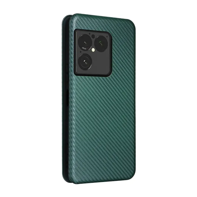 Housse Fibre de Carbone Sony Xperia 1 VIII Simili Cuir Magnétique