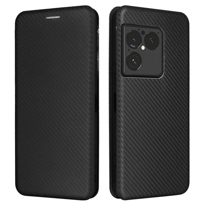 Housse Fibre de Carbone Sony Xperia 1 VIII Simili Cuir Magnétique