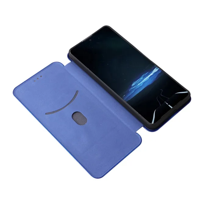 Housse Fibre de Carbone Sony Xperia 1 VIII Simili Cuir Magnétique